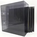 Vinyl Storage - LP-Box 70er Jahre - in transparent grau, für ca. 40 LPs