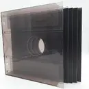 Vinyl Storage - LP-Box 70er Jahre - in transparent grau, für ca. 20 LPs