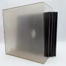 Vinyl Storage - LP-Box 70er Jahre - in transparent/opak gelb, für ca. 40 LPs