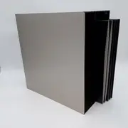 Vinyl Storage - LP-Box 70er Jahre - in grau, für ca. 40 LPs