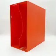 Vinyl Storage - LP-Box 70er Jahre - in orange, für ca. 40 LPs