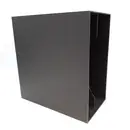 Vinyl Storage - LP-Box 70er Jahre - in schwarz, für ca. 40 LPs