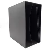 Vinyl Storage - LP-Box 70er Jahre - in grau, für ca. 40 LPs