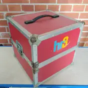 LP Case - in rot, für ca. 50 LPs
