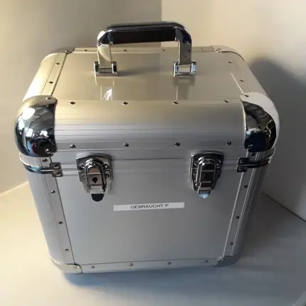 LP Case - in silber, für ca. 50-60 LPs