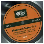 LP - L↔R - Singles & More Vol. 2 - Blue transparent vinyl