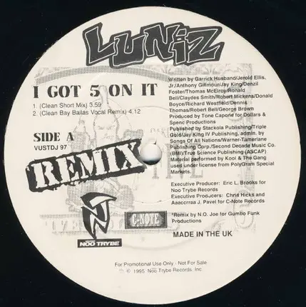 Luniz - I Got 5 On It (Remix)