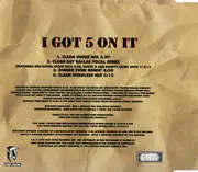 CD Single - Luniz - I Got 5 On It