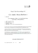 LUC RINGEISEN - Bells / Rossobarbera
