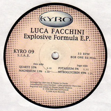 Luca Facchini - Explosive Formula E.P.
