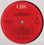 LP - Luca Barbarossa - Come Dentro Un Film