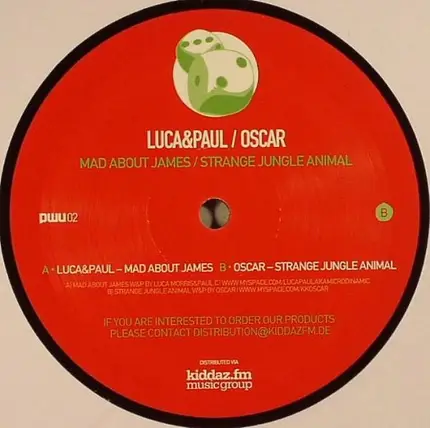 Luca & Paul / Oscar - Mad About James / Strange Jungle Animal