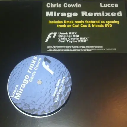 Lucca & Chris Cowie - Mirage Remixed