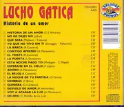 CD - Lucho Gatica - Historia De Un Amor