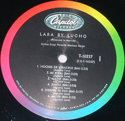 Lucho Gatica - Lara By Lucho