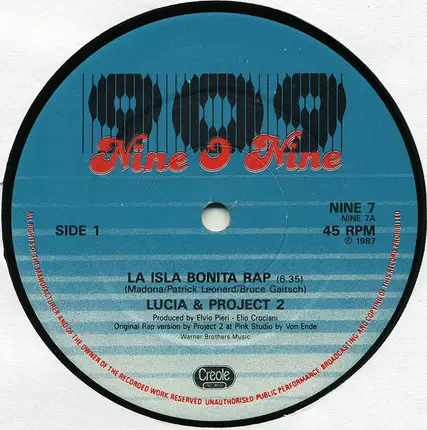 Lucia & Project 2 - La Isla Bonita Rap