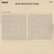 LP - Berio - Recital 1 (For Cathy)