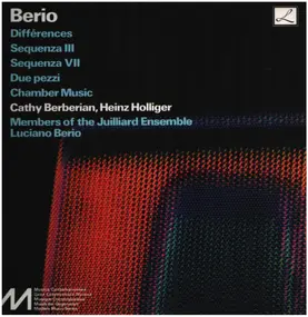 Luciano Berio - Différences / Sequenza III & IV / Due Pezzi / Chamber Music