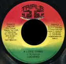 7inch Vinyl Single - Luciano - Love Thing