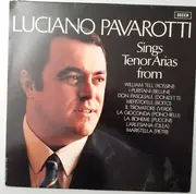 LP - Luciano Pavarotti - Sings Tenor Arias From Italian Opera - + Booklet