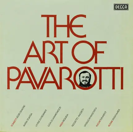 Luciano Pavarotti - The Art Of Pavarotti