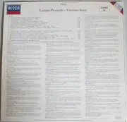 LP - Luciano Pavarotti - Verismo Arien