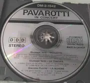 CD - Luciano Pavarotti - In Concert (Rigoletto-La Traviata-La Boheme)