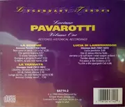 CD - Luciano Pavarotti - Legendary Tenors: Luciano Pavarotti, Volume 1