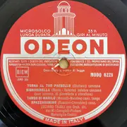 10'' - Luciano Tajoli - Canzoni Del Passato - Mono