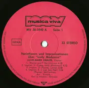 LP - Lucie-Marie Krause - Variationen Und Improvisationen Über 'Lady Madonna'