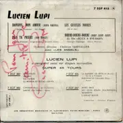 7inch Vinyl Single - Lucien Lupi - Dansons, Mon Amour - signed