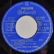 7inch Vinyl Single - Lucienne Vernay Et Les Quatre Barbus - Rondes et Chansons de France N°3 - EP