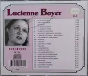 CD - Lucienne Boyer - 1931-1933