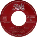 7inch Vinyl Single - Lucienne Delyle - I Love Paris / C'est Magnifique