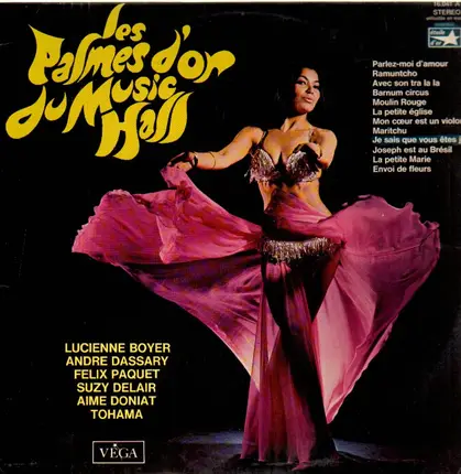 Lucienne Boyer, Andre Dassary, Felix Paquet - Les palmes d'or du music hall