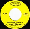 7inch Vinyl Single - Lucille Starr - Who's Gonna Stand By Me? / I Don't Trust Me Around You