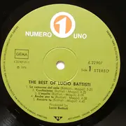 LP - Lucio Battisti - The Best Of Lucio Battisti