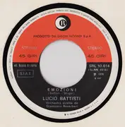 7inch Vinyl Single - Lucio Battisti - Emozioni