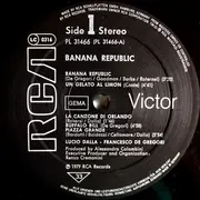 LP - Lucio Dalla - Francesco De Gregori - Banana Republic