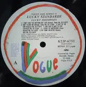 LP - Lucky Thompson With Gérard Pochonet And His orchestra - Lucky Standards - Mono+OBI, insert