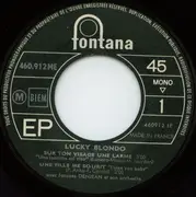 7inch Vinyl Single - Lucky Blondo - Sur Ton Visage Une Larme