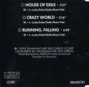 CD Single - Lucky Dube - House Of Exile