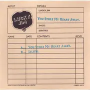 CD Single - Lucky Jim - You Stole My Heart Away - cardboard sleeve