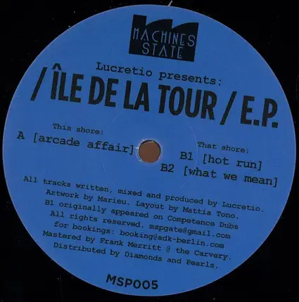 Lucretio - Île de la tour E.P.