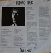 LP - Ludwig Hirsch - Bis Ins Herz