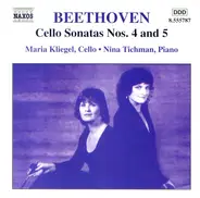Ludwig van Beethoven - Maria Kliegel , Nina Tichman - Music For Cello And Piano Vol. 3