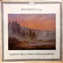 LP - Beethoven - Songs,  Martyn Hill , Christopher Hogwood - + Insert