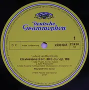 LP - Ludwig Van Beethoven - Maurizio Pollini - Sonaten Nr.30 Op.109 · Nr.31 Op.110