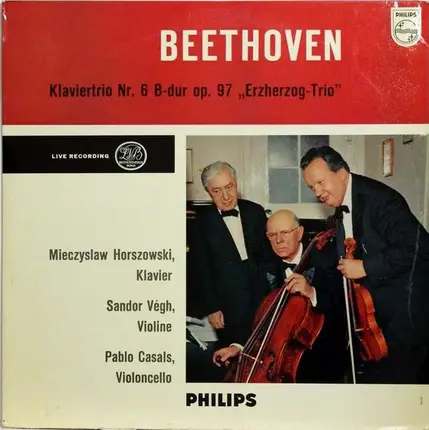 Beethoven - Klaviertrio Nr. 6 B.dur  op. 97 'Erzherzog-Trio'
