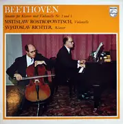 LP - Beethoven (S. Richter / Rostropovich) - Sonaten Für Klavier Und Violoncello Nr. 2 Und 3